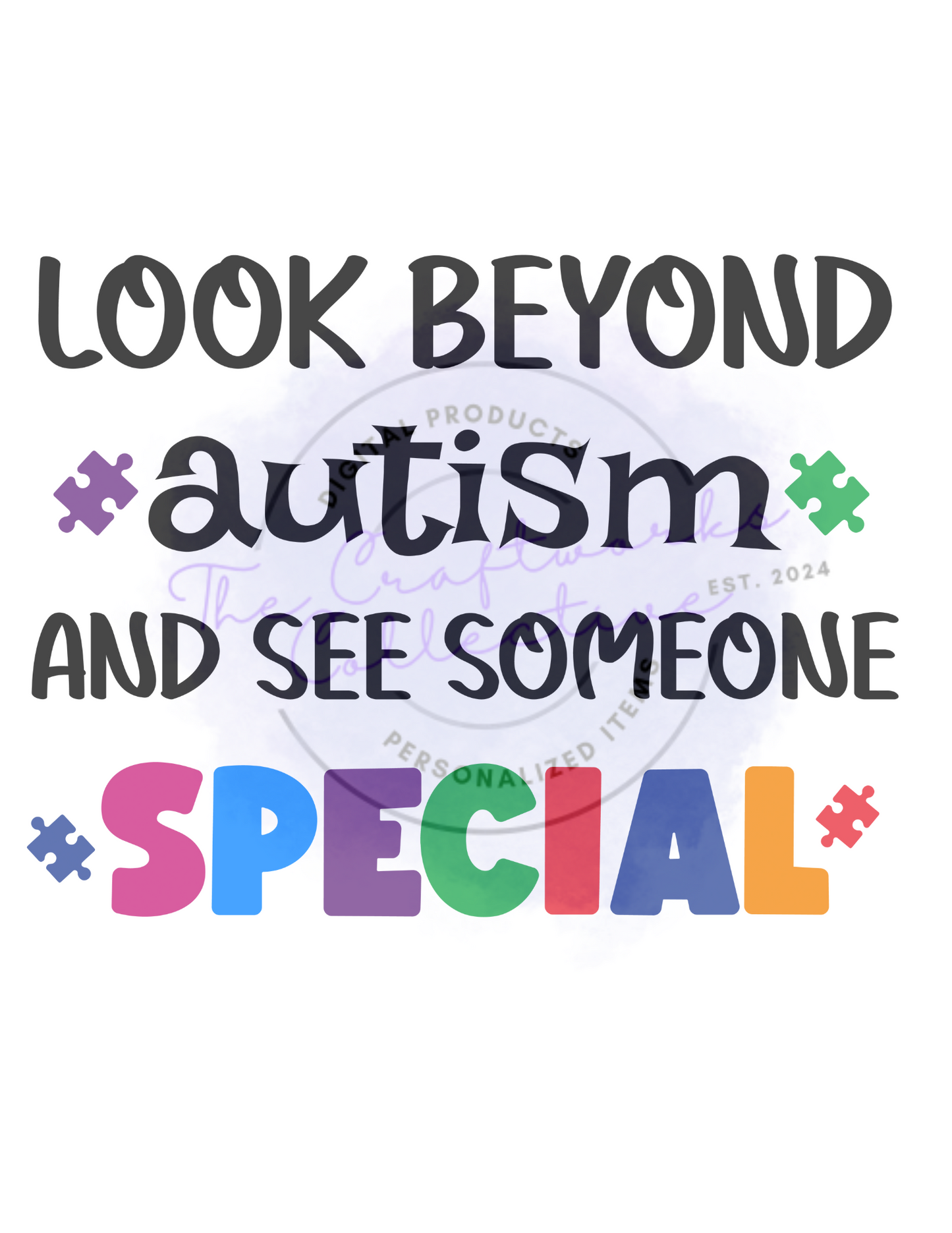 AUTISM AWARENESS EDITABLE DOWNLOAD BUNDLE