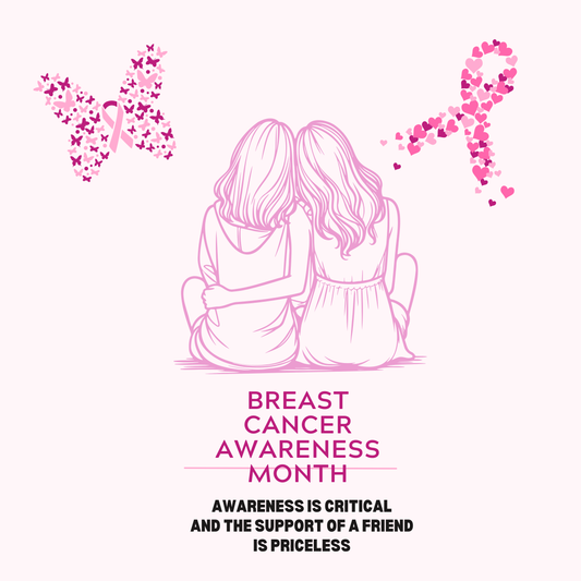 Breast Cancer Awareness Support A Friend Light Pink Editable Digital Download