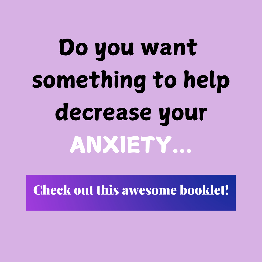 Decrease Your Anxiety Digital Download Booklet